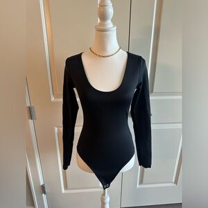 Black Good American bodysuit